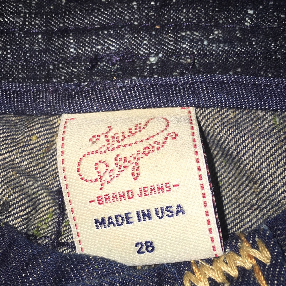 Size 28 True Religion Bootcut Jeans NWT - Picture 4 of 9
